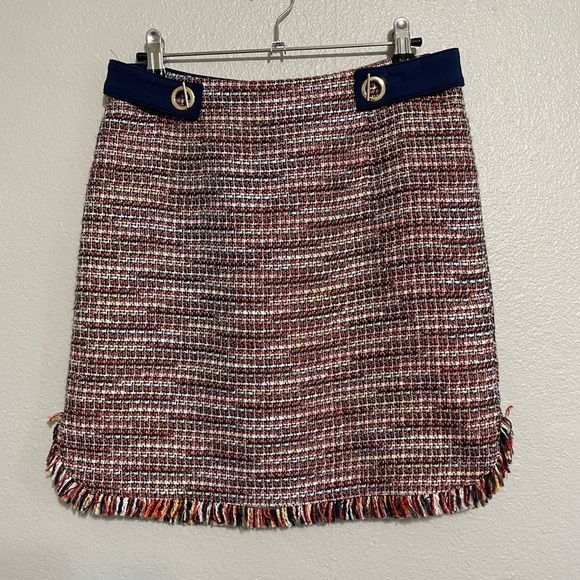 Laundry by Shelli Segal Twill Mini Skirt​​​ - Picture 1 of 8